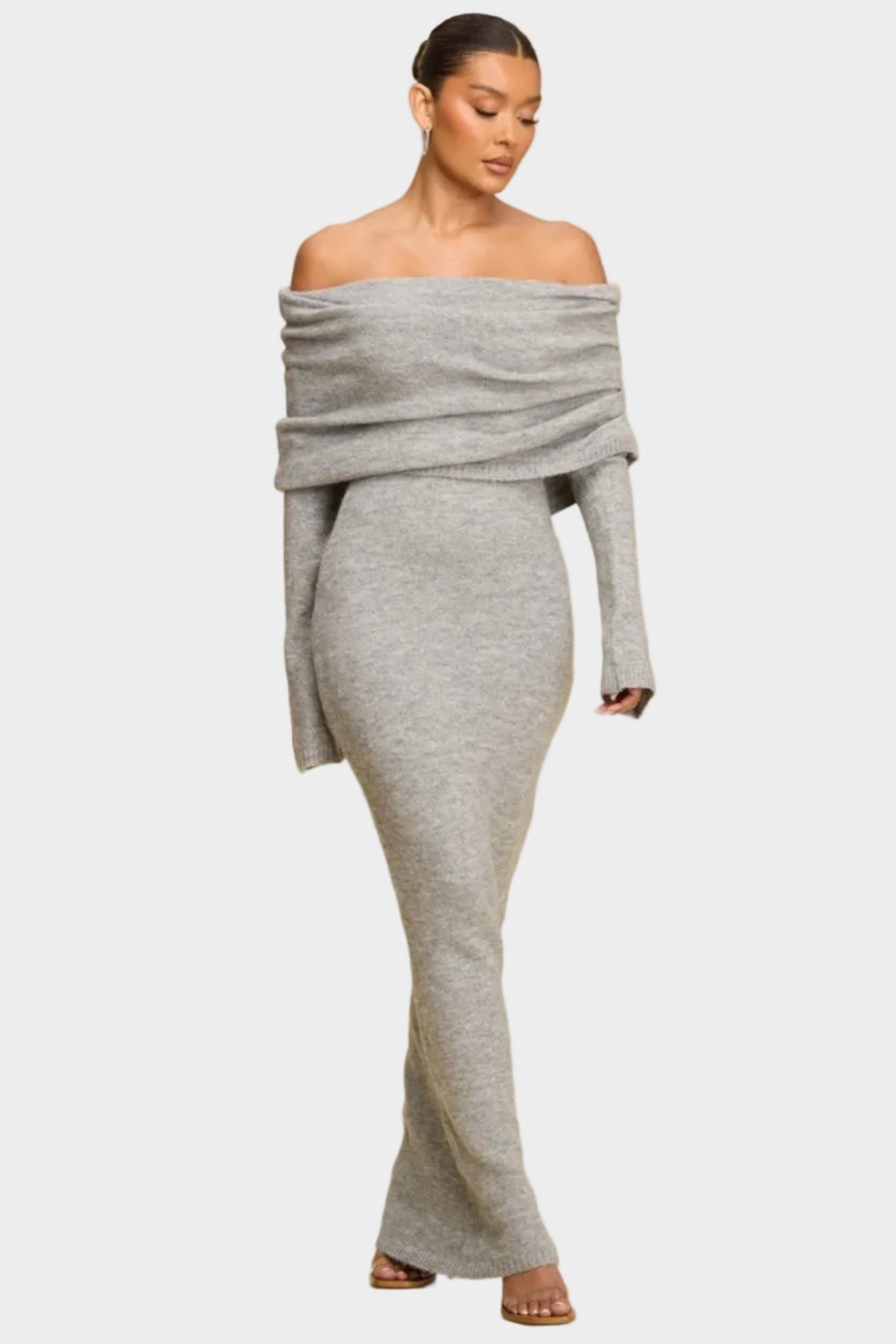 The Sofia Knit Off-Shoulder Dress Main image